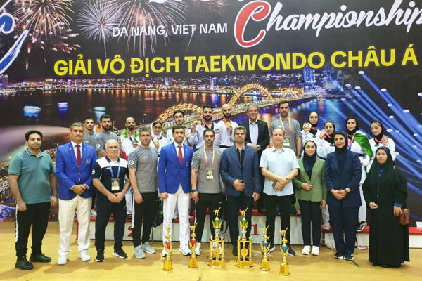 پاراتکواندوکاران ایران برای دومین بار قهرمان آسیا شدند